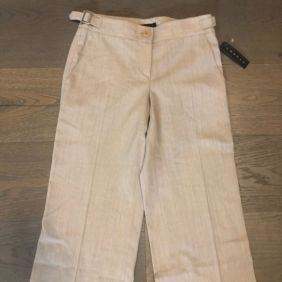 Theory camel color wool pants sz 0 NWT - Picture 3 of 5